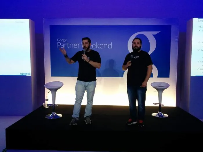 Google Partners Weekend: No palco · 2015